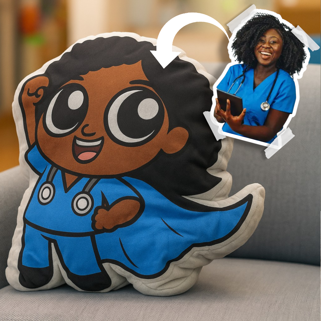 Personalized PowerPuff Pillow -FREE SHIPPING