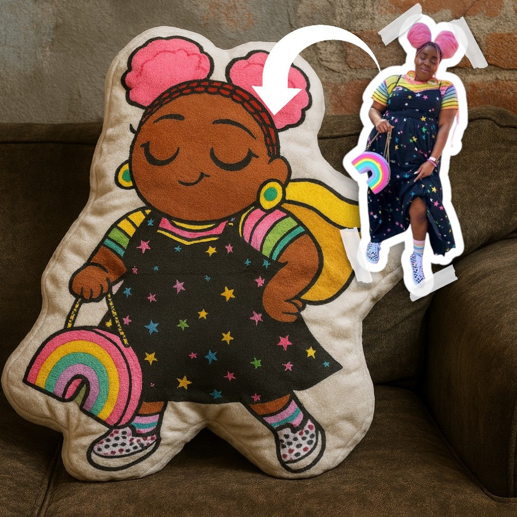 Personalized PowerPuff Pillow -FREE SHIPPING